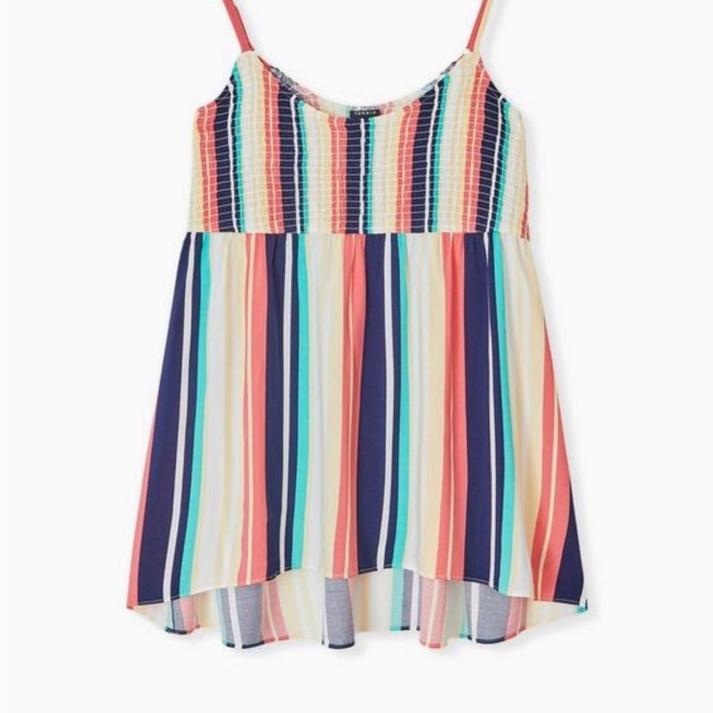 Torrid plus size 3x Colorful Striped Kids Top